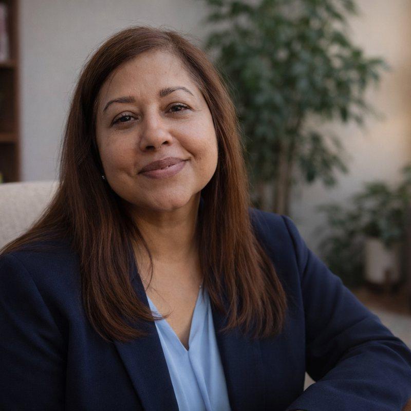 Nasreen Ahmed, LPC-A, Clinical Support Lead and Board Member